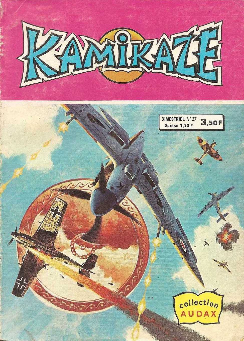 Scan de la Couverture Kamikaze n 27